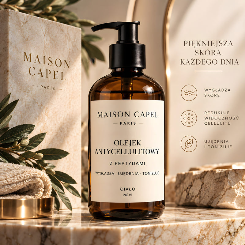 Maison Capel Olejek Antycellulitowy z Peptydami 240 ml