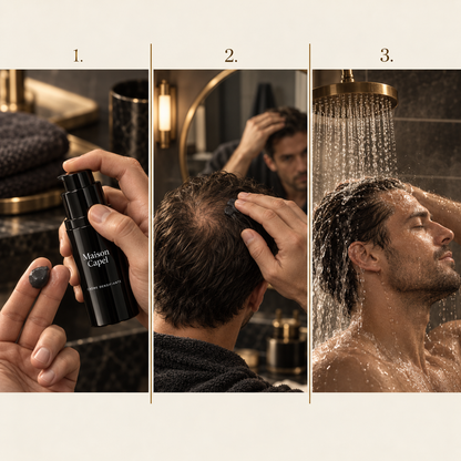 Le rituel en trois étapes
